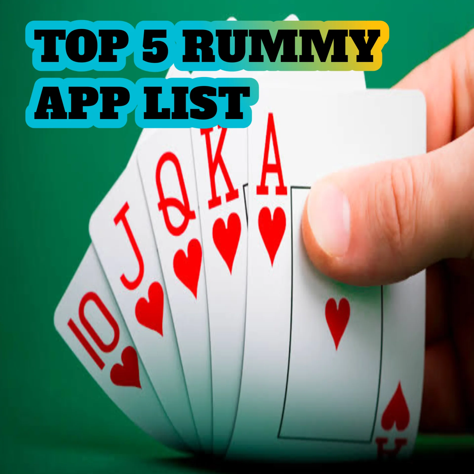 Top 5 Rummy Apk List 2026 - Top 5 Rummy App List ₹41 Bonus